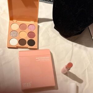 Estate Rosé Rendezvous Eyeshadow Palette with Pink and Cream Hues AND tarte 👄